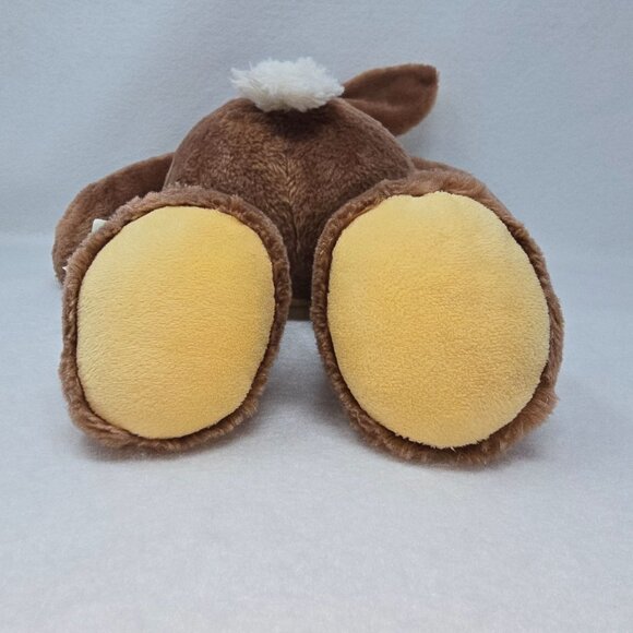 Build-A-Bear Workshop Brown Bunny Plush 16" Soft Toy With Yellow Belly & Ears - Picture 11 of 13